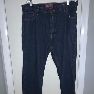 Arizona Straight Fit Men's Blue Jeans 42"x 30"